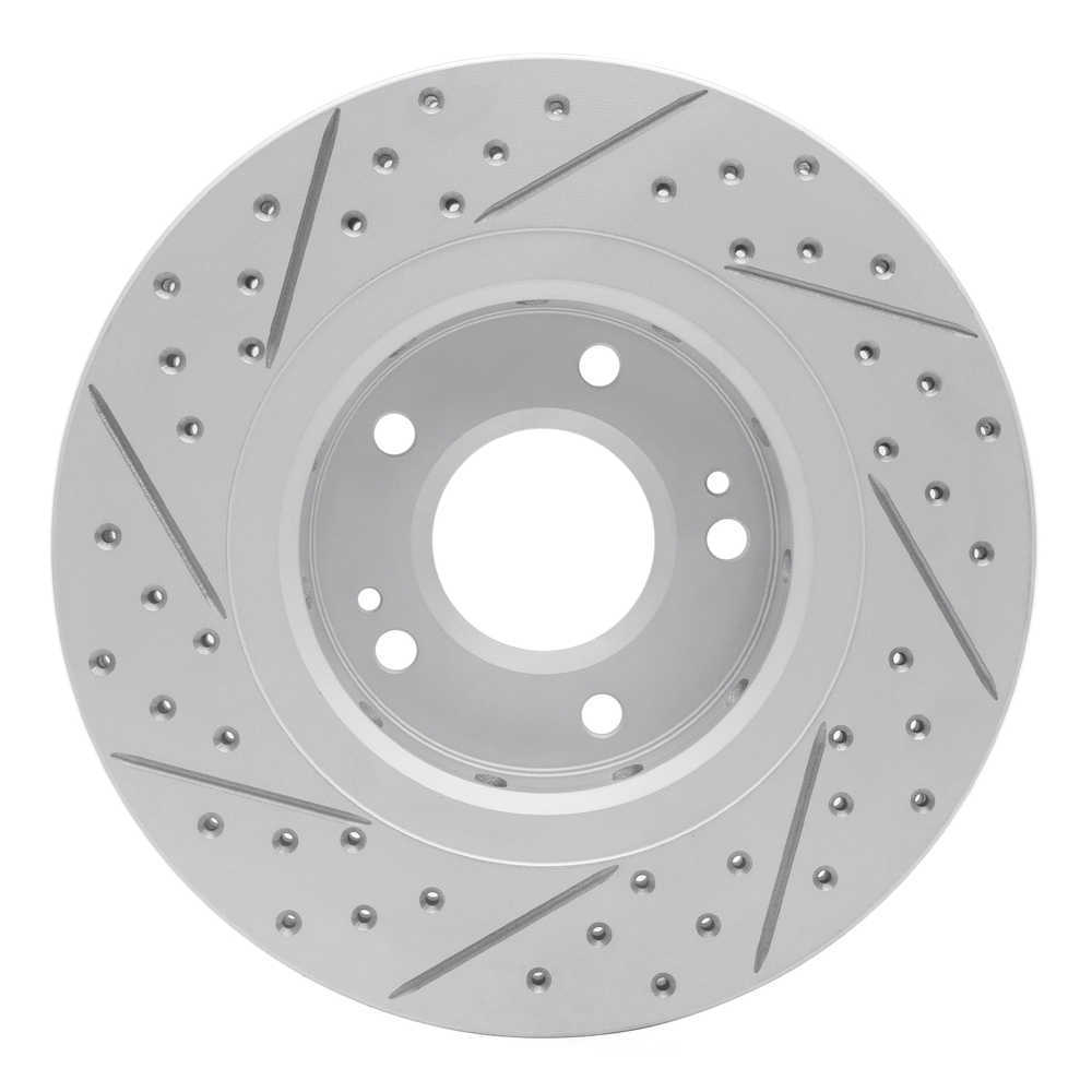 Dynamic Friction Company 830-72044R DFC Geoperformance Rotor - Drilled and Slotted