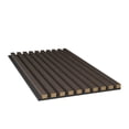 thumbnail image 5 of Ekena Millwork AcoustixPro Noise Cancelling Traditional Small Slat Wall Panel 11 3/4"W x 94 1/2"H, Carbon Grey (2 Pack), 5 of 7
