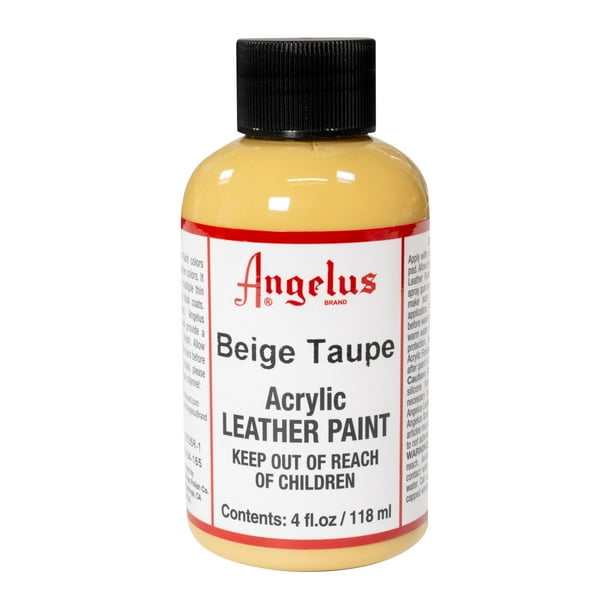 Pintura acrílica para piel Angelus, 118 ml, color beige topo