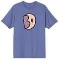 thumbnail image 3 of Steven Universe Big Donut Uniform Logo Adult Periwinkle Crew Neck Short Sleeve T-shirt-3XL, 3 of 5
