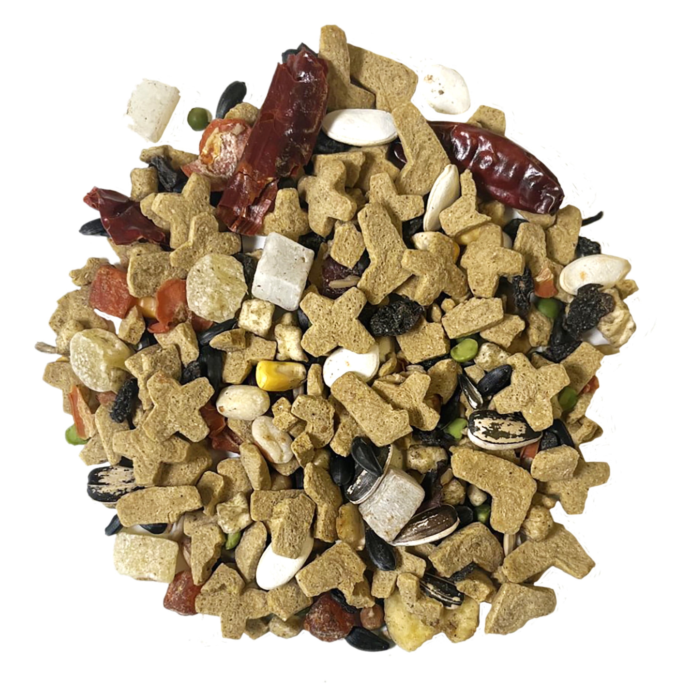 3-D Pet Products Natural Premium Parrot Food, with Fortified Pellets, 3 lbs