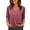 Red, variant on Maplenight Womens Fall Tops V Neck 3/4 Sleeve Dressy Blouses Relaxed Fit Business Casual Tops