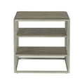 thumbnail image 5 of Padena Metal Frame Wood End Table with Shelf: Modern Living Room Decor 2 Tiers, Storage & Sturdiness, 5 of 8