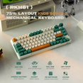 thumbnail image 2 of Teclado mecánico inalámbrico RK ROYAL KLUDGE H81 de 81 teclas, 2 of 8