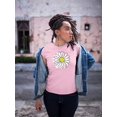 thumbnail image 2 of Daisy Hand Drawn Doodle T-Shirt Women -Image by Shutterstock, Female XX-Large, 2 of 4