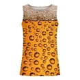 thumbnail image 4 of WREESH Mens Oktoberfest Graphic 3D Printed Tank Tops Summer Beach Fashion Sleeveless Tee Casual Crewneck Workout T-Shirts Orange, 4 of 4