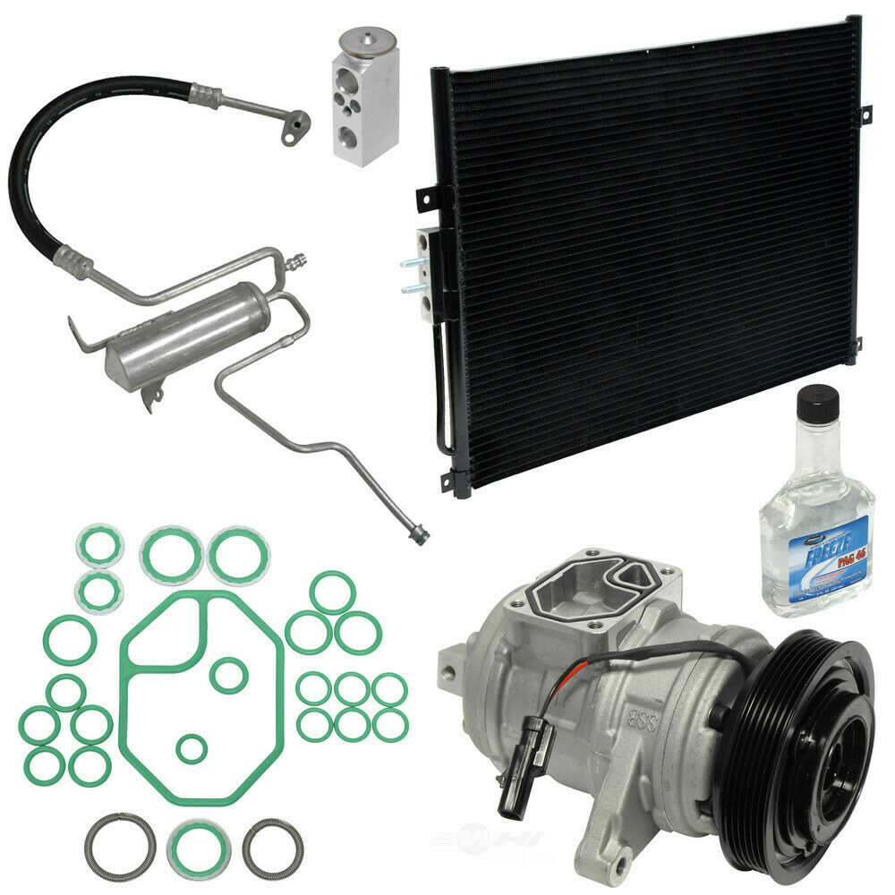A/C Compressor and Component Kit -- Compressor-Condenser Replacement Kit Fits select: 2002-2003 JEEP GRAND CHEROKEE LAREDO