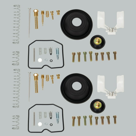2x Carburetor Repair Rebuild Kit For Kawasaki EX250 F Ninja 250R Float Diaphragm