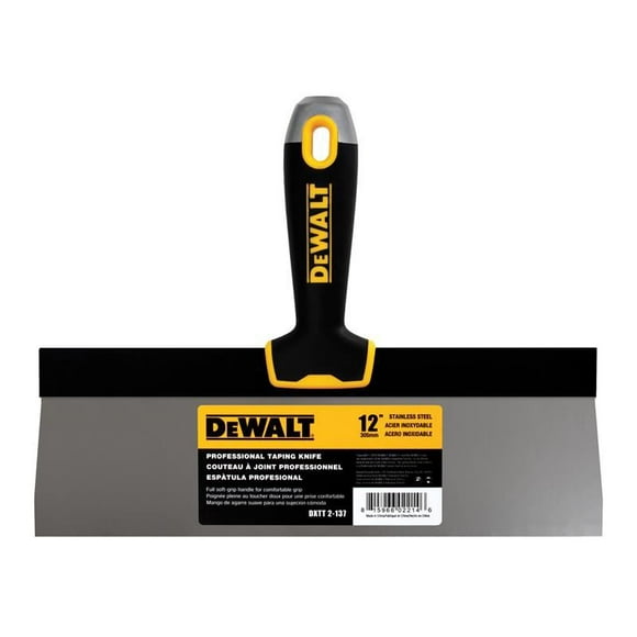 DEWALT Drywall - Soft Grip Taping Knife 300mm (12in)