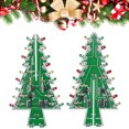 thumbnail image 3 of DIY Christmas Tree LED Flash Kit 3D Christmas tree LED flash Electronic Learning Set 3 Color Flashing LED PCB Solder Tool, 3 of 7