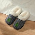 thumbnail image 2 of Roxoni Women’s Christmas Cozy Slippers, Soft Faux Fur Lining, Non-Slip Indoor Outdoor Sole, Customized Holiday Icon Gift, 2 of 4
