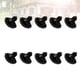 thumbnail image 4 of EeaseMX 200 piezas de nariz de oso de plástico para manualidades, color negro, para manualidades, álbumes de recortes, juguetes de peluche, tamaño 14 mm, 4 of 7