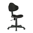 thumbnail image 4 of Studio Designs Mode Modern Swivel Task Chair with Height Adjustable Seat - Black, 4 of 8
