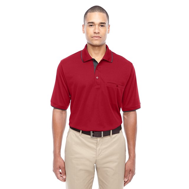 Polo de piqué Motive Performance Núcleo 365 CLASSC RED/ CRBN 4XL 88222