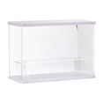 thumbnail image 1 of Caja de Exhibición de Acrílico Transparente Uxcell con Luz LED 1 Nivel a Prueba de Polvo para Coleccionables Blanca 12.6x4.92x8.86, 1 of 7