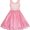 Shining Pink, variant on Flower Girls Dress Lace Pearl Dimensional Flowers Pageant Wedding Tulle 3