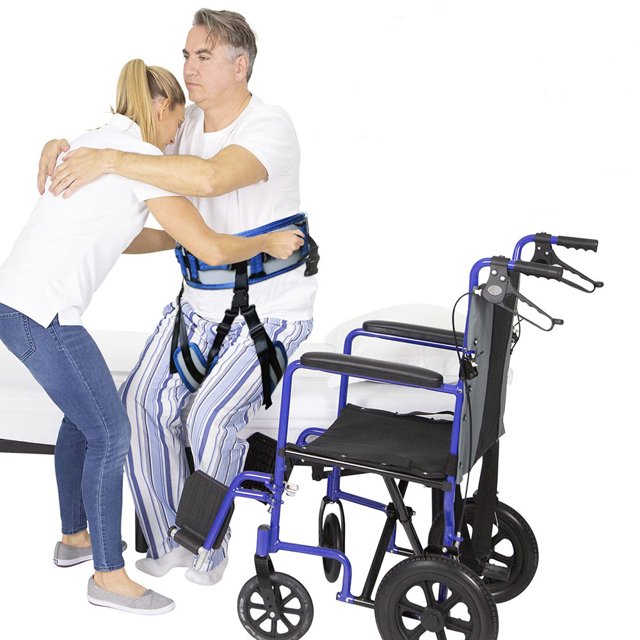 Arnés de apoyo para detención de caídas: ayuda con la prevención de caídas, el equilibrio y la estabilidad del paciente. Para la epilepsia, la enfermedad de Parkinson, el cuidado de ancianos y más JAMW Sencillez