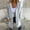 Gray(New), variant on Fall and Winter Womens Solid Color Snap Buttons Long Sleeve Hooded Casual Long Coat with Pockets