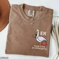 thumbnail image 5 of ER Shirt, Funny Nurse Gift, Emergency Nurse Shirt, Silly Goose Emergency Department T Shirt, Emergency Room Nurse Tee, 5 of 5