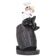 thumbnail image 4 of Chef Statue Decorationresine Chef Statue Nordic Restaurant Décoration Artisanat Résine Chef Statue Valeur Exceptionnelle, 4 of 5