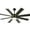 Black & Gold, variant on DWVO 60in Black Ceiling Fan with Light and Remote, Modern Fan Light With 8 Blades,6 Speeds - Black & Gold
