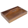 thumbnail image 2 of Bandeja de madera, 33x22x9cm Bandeja rectangular de madera Bandeja de sushi Plato de sushi de madera Rendimiento finamente afinado Jadeshay A, 2 of 8
