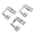 thumbnail image 1 of Wide Rolled Hem Foot Set, Rolled Hem Presser Foot   Easy To Install 3Pcs Anti Rust   For Household For Sewing, 1 of 8