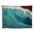 thumbnail image 5 of Shiartex  Ocean Wave Tapestry, Surfing Barrel Wave Breaking Wall Hanging Large Tapestry Psychedelic Tapestry Decorations Bedroom Living Room Dorm 40x60inch, 5 of 6