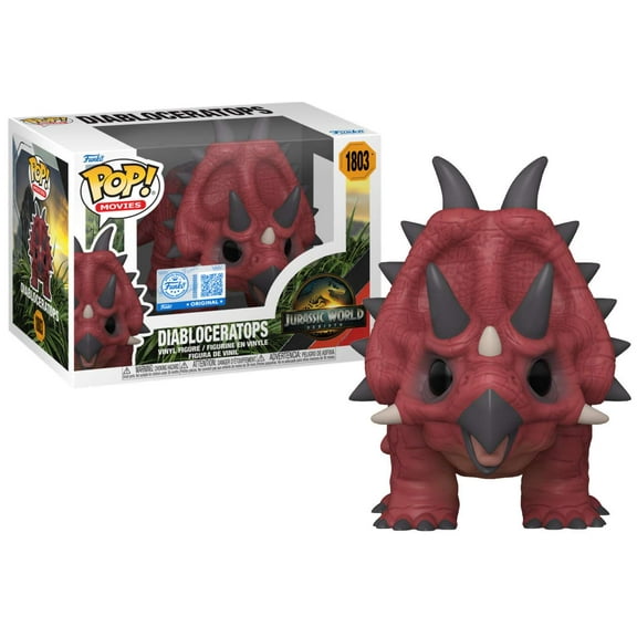 Funko Jurassic World Rebirth POP! Movies Diabloceratops Vinyl Figure