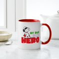 thumbnail image 4 of CafePress - Peanuts: Dad Hero Mug - 11 oz Ceramic Mug - Novelty Coffee Tea Cup, 4 of 4