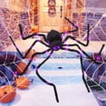 thumbnail image 3 of Naiovety Decoración de araña de Halloween con función luminosa para amantes de la emoción Decoración de Halloween reutilizable 125cm Type3 NO3, 3 of 6