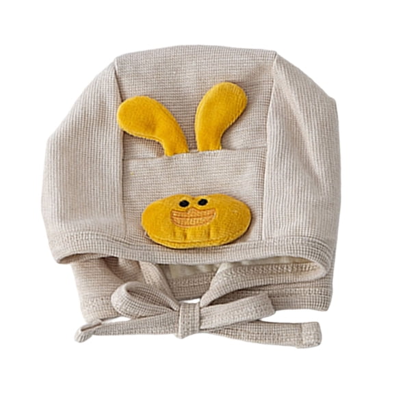 Mnyotv Baby Earflap Bonnet Hat Soft Warm 3D Cartoon Cap Infants Winter Hats for Boys Girls