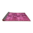 thumbnail image 2 of Ahgly Company Indoor Rectangle Abstract Pink Modern Area Rugs, 5' x 8', 2 of 4