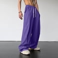 thumbnail image 1 of Pantalons Décontractés pour Femmes, Taille Haute, Jambes Larges, Design Polyvalent pour Usage Quotidien et Style de Rue sur Plateformes, 1 of 3