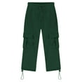 thumbnail image 6 of Nskgu Boys Baggy Sweatpants Straight Leg Open Bottom Casual Sweat Pants Teens Elastic Waist Athletic Joggers with Pockets, 6 of 6