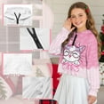 thumbnail image 3 of Chaqlin Spring Sweatshirts Summer Sweatshirts with Pocket Home House Sweatshirt Sweatshirt Size 13-14, 3 of 7