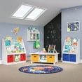 thumbnail image 4 of RiverRidge Kids Bookshelf Toy Storage Organizer with 4 Bookracks and 2 Cubbies - White, 4 of 8
