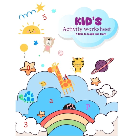 Kids Activity Work Sheets, (Paperback)