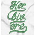 thumbnail image 2 of Herbivore Vegetarian Healthy Life Womens Fitted Plus Size Graphic Tee Brisco Brands 3X, 2 of 5