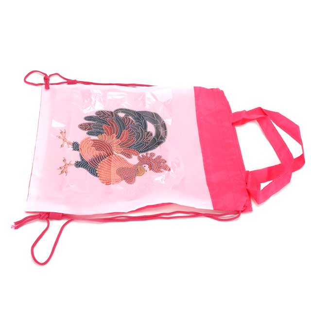 Bolso De Pintura Con Diamantes De Imitación, Bolso De Compras De Gran Capacidad, Resistente Al Desgaste, Con Cordón, Ligero Para El Hogar ANGGREK No