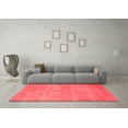 thumbnail image 3 of Ahgly Company Indoor Rectangle Abstract Red Contemporary Area Rugs, 4' x 6', 3 of 4