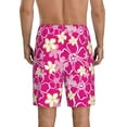 thumbnail image 2 of Yiaed Vintage Flowers for Men's Soft Sleep Pajama Short Lounging Pajama Shorts-Medium, 2 of 8