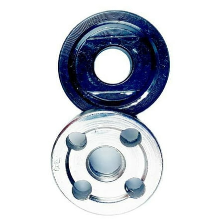 

2pcs/set Angle Grinder Lock Nut Inner Outer Flange Metal Pressure Plate for Type 100 Polishing Machine Accessories