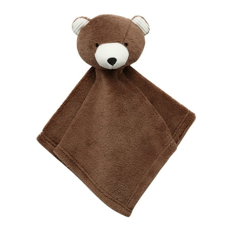 UPC: 0084122016170 | Lambs & Ivy Brown Bear Soft Baby/Child/Toddler Plush Lovey Security Blanket