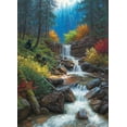 thumbnail image 2 of Cobble Hill Jigsaw Puzzle - Mountain Cascade, 1000 Piece Puzzle, 2 of 4