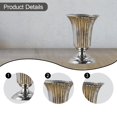 thumbnail image 6 of deevoka Wedding Flower Vase Planter Creative Bouquet Vase for Party Living Room Home Silver S 12cmx20cm, 6 of 9