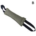 thumbnail image 3 of CAROOTU 1 Pcs Dog Tug Toy Bite Pillow Strong Pull Toy Dog Training with 2 Rope Handles, 3 of 7