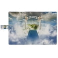 thumbnail image 3 of PKQWTM Paradise Sky Book Cover Book Protector Book Sleeve Book Pouch Book Bag 6x9 inch, 3 of 4