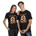 thumbnail image 4 of Happy Halloween Yorkshire Terrier Witches Hat Pumpkin Carving Shirt T-shirt Unisex Merch Yorkie Dog Lover Gifts - 02019, 4 of 6