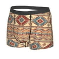 thumbnail image 2 of Balery Traditional Tribal Aztec Men's Boxer Briefs, Soft and Breathable Cotton Underwear with nylon Waistband-XX-Large, 2 of 9